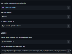 Jekyll::Asciinema Screenshot 1