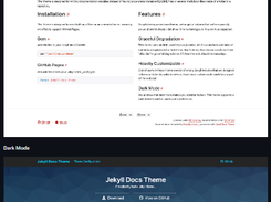 Jekyll Docs Theme Screenshot 1