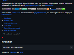 Jekyll::Paginate V2 Screenshot 1