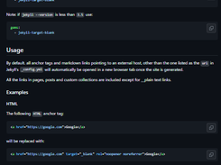 Jekyll Target Blank Screenshot 1