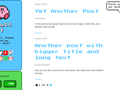 jekyll-theme-8bit Screenshot 1