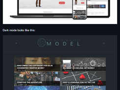 Jekyll theme: Adam Blog 2.0 Screenshot 2