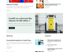 Jekyll Theme Screenshot 1