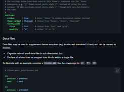 JekyllData Screenshot 1