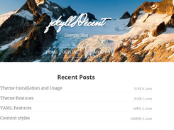 jekyllDecent Screenshot 1