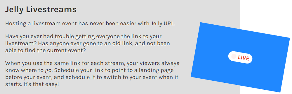 Jelly URL Screenshot 1