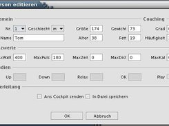 edit personal data