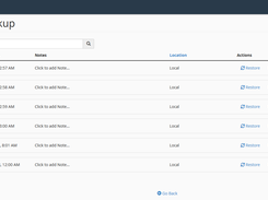 JetBackup Screenshot 1