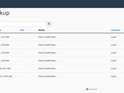JetBackup Screenshot 1