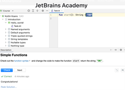 JetBrains Academy Screenshot 1