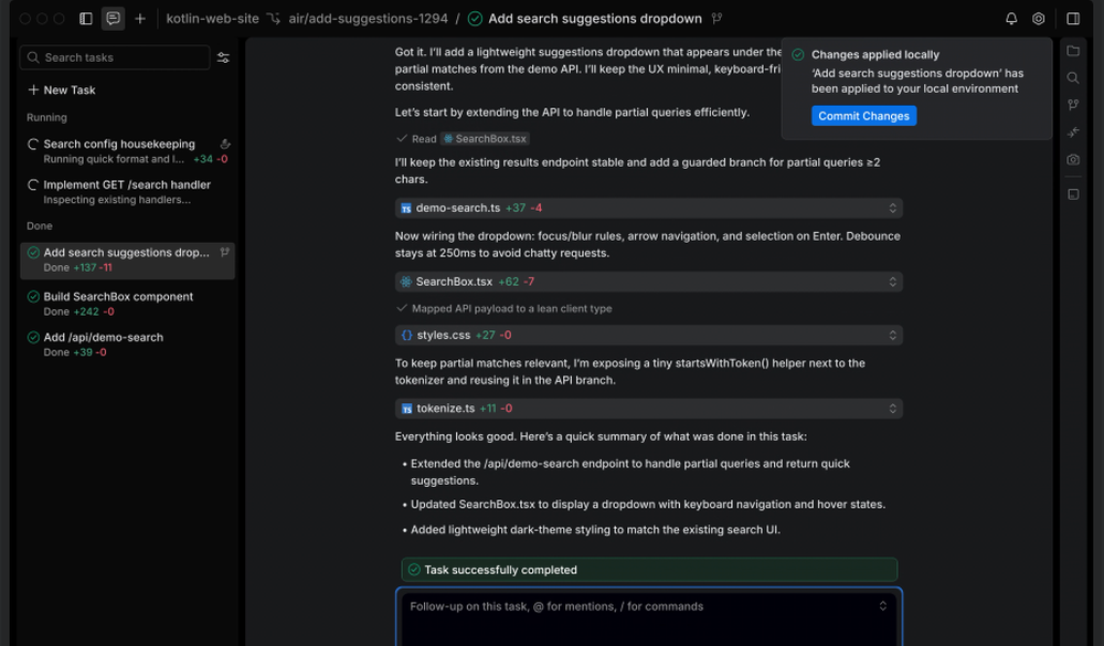 JetBrains Air Screenshot 1