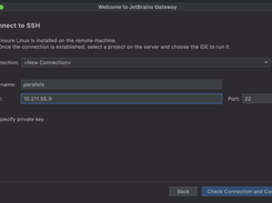 JetBrains Gateway Screenshot 1