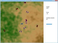 First screen of the application