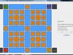 Print screen de l'application en debut de partie