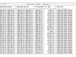Output of SwapScheduleGenerator.sh example