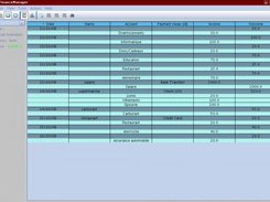 Transactions view