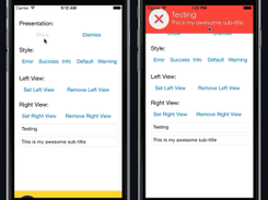 JFMinimalNotification Screenshot 1