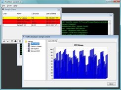 Vista - Client View, Client Data View & Server Log View