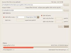 File Splitter GUI (Linux - Ubuntu 10)