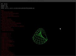 Matrix?! No nodes, just green edges :D