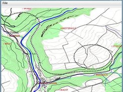 A topo map.