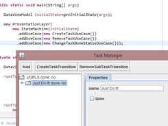 GPLS code to launch an applcation and result.