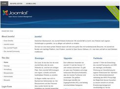 Joomla! 1.7 Website (Frontend)