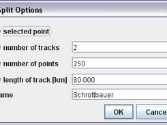 Track Split Options