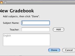 Easy setup for new gradebooks