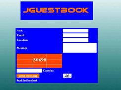 JGuestbook Screenshot 1