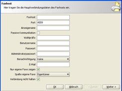 Faxhost hinzufgen