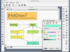 JHotDraw 7 Draw sample application with MDI interface