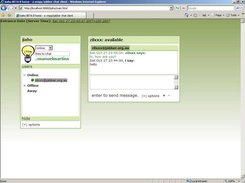 chat window