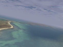 Flying over the Ocean