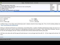 Main window on OS X