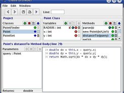 Jigsaw's browser allows coding without structural syntax.