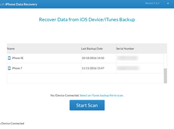 Jihosoft iOS 10 Backup Extractor Screenshot 1