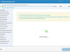 Jihosoft iOS 10 Backup Extractor Screenshot 2