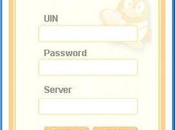 login screen