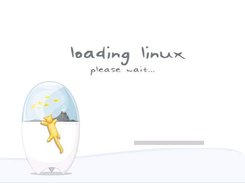 Jinx starts up in 20 seconds.Image of graphical boot process