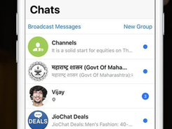 JioChat Screenshot 1