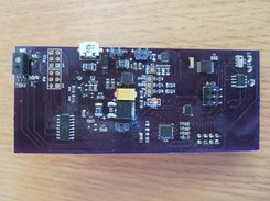 Sensor board populated front