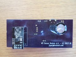 Sensor board populated back