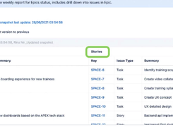 Jira Snapshots for Confluence Screenshot 1