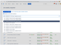 Jira Snapshots for Confluence Screenshot 1