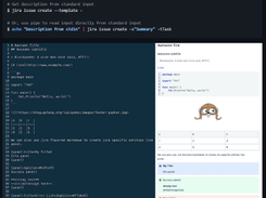 JiraCLI Screenshot 1