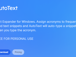 Jitbit AutoText Screenshot 1