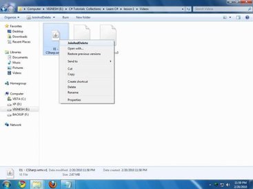 Double click to join the parts