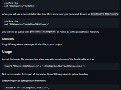 JKCategories Screenshot 1