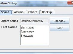 Alarm Sound Control